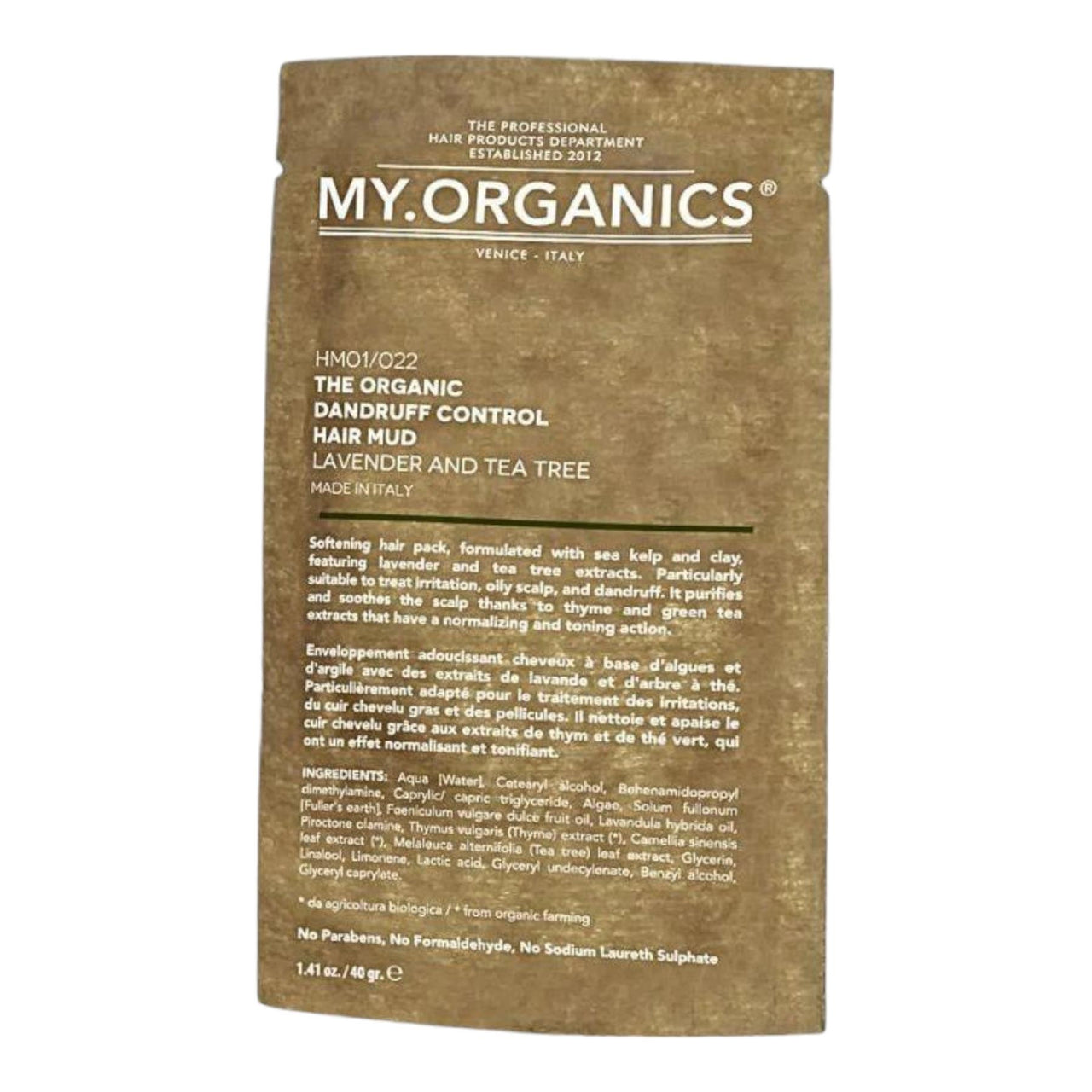 My Organics Dandruff Control Hair Mud 40g X 12