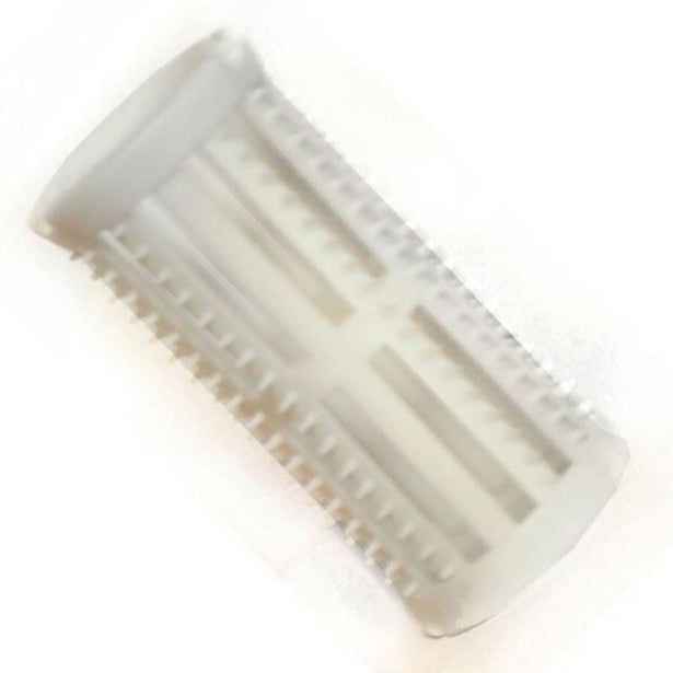 Hairtools Head Jog Rollers White 30mm pk12 1
