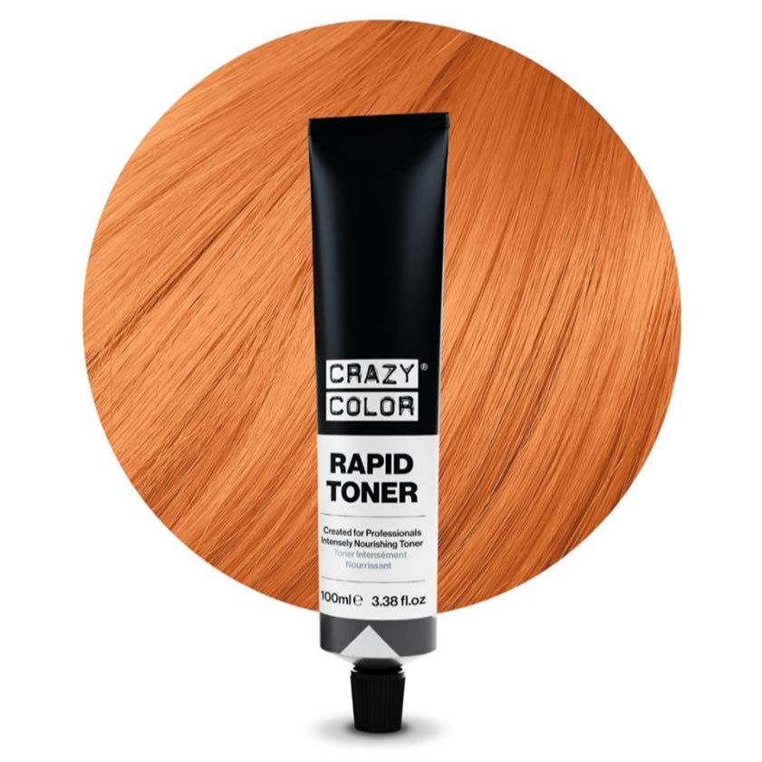 Crazy Colour Rapid Toner - Blazing Copper 100ml