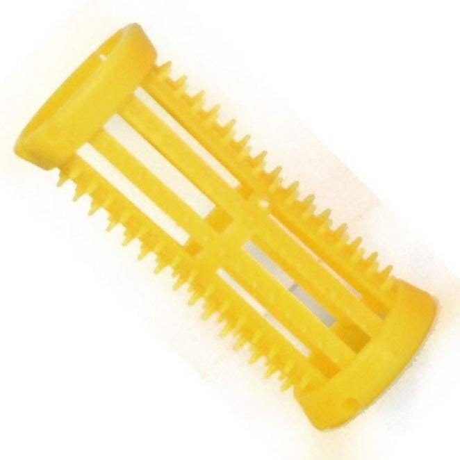 Hairtools Pin Cut Rollers Yellow pk4 1