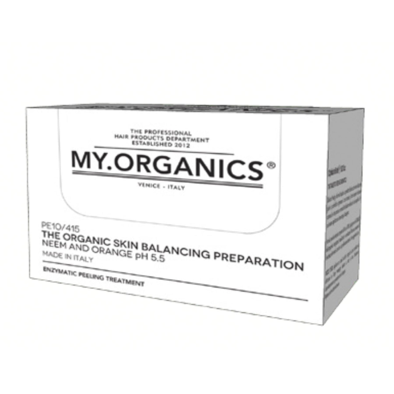 My Organics Skin Balancing Preparation 12 Vials Box