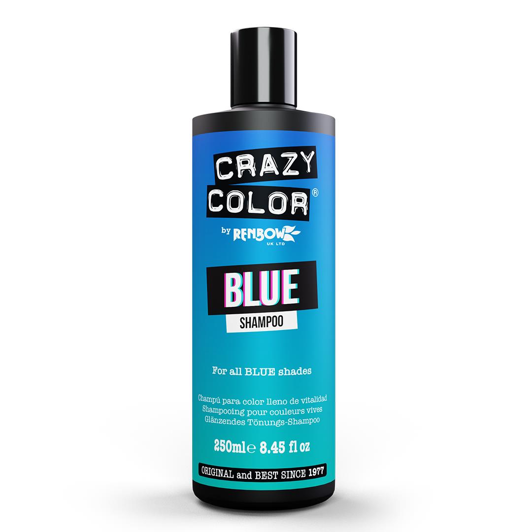 Crazy Colour Vibrant Colour Shampoo - Blue 250ml